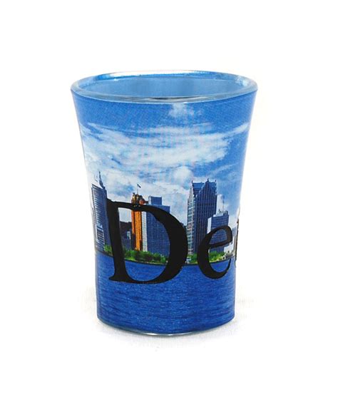 detroit shot glasses